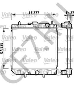 16400-87F45-000 Радиатор, охлаждение двигателя DAIHATSU в городе Тюмень