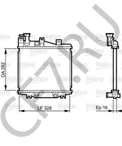 16400-87774-000 Радиатор, охлаждение двигателя DAIHATSU в городе Тюмень