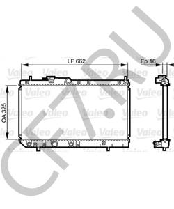 16400-87F32-000 Радиатор, охлаждение двигателя DAIHATSU в городе Тюмень