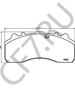 3057007701 Колодки дисковые SAF в городе Тюмень