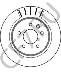 C2C41251 Тормозной диск DAIMLER в городе Тюмень