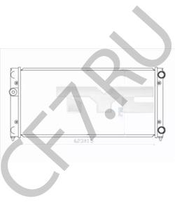 1H0121253D Радиатор, охлаждение двигателя VW/SEAT в городе Тюмень
