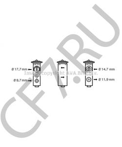 0851.2104 Расширительный клапан, кондиционер KRAMER в городе Тюмень