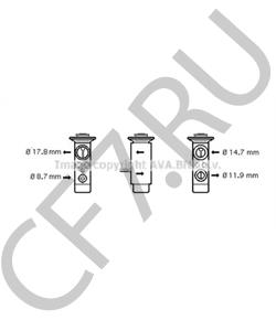 7510901 Расширительный клапан, кондиционер KRAMER в городе Тюмень