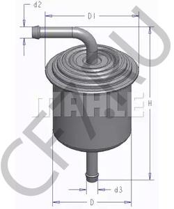 16400-FU000 Топливный фильтр NISSAN (DONGFENG) в городе Тюмень