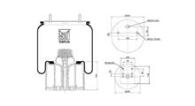 SCHMITZ CARGOBULL Кожух пневматической рессоры