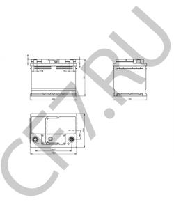 JZW915105 Стартерная аккумуляторная батарея SEAT в городе Тюмень