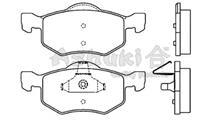 AUTO UNION Комплект тормозных колодок, дисковый тормоз