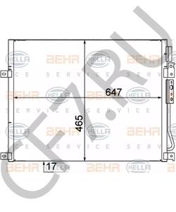 55116928AA Конденсатор, кондиционер JEEP в городе Тюмень