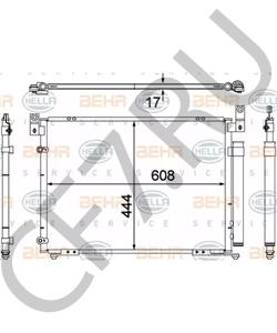 LC70-61-480C Конденсатор, кондиционер MAZDA в городе Тюмень