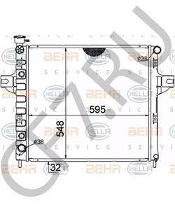 52079428AD Радиатор, охлаждение двигателя JEEP в городе Тюмень