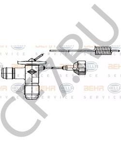 A 115 835 00 72 Расширительный клапан, кондиционер MERCEDES-BENZ в городе Тюмень